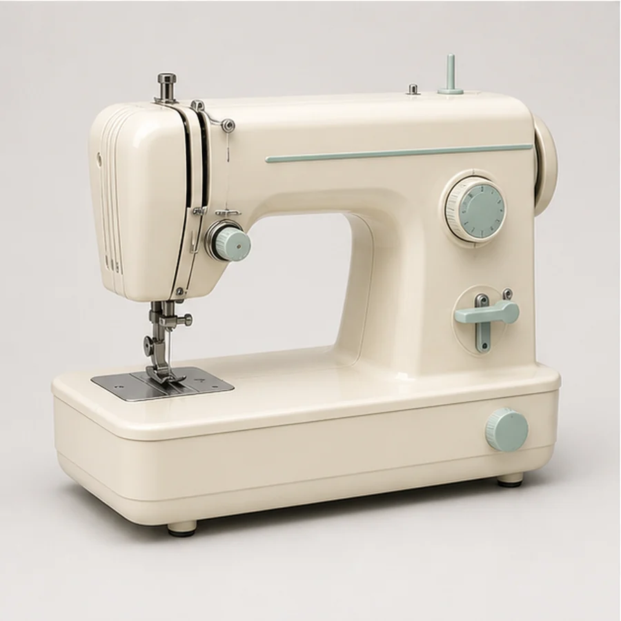Иллюстрация швейной машины класса Micron Retro J23